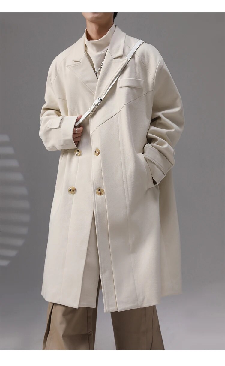 Versatile Length Wool Long Overcoat - INTOHYPEZONE