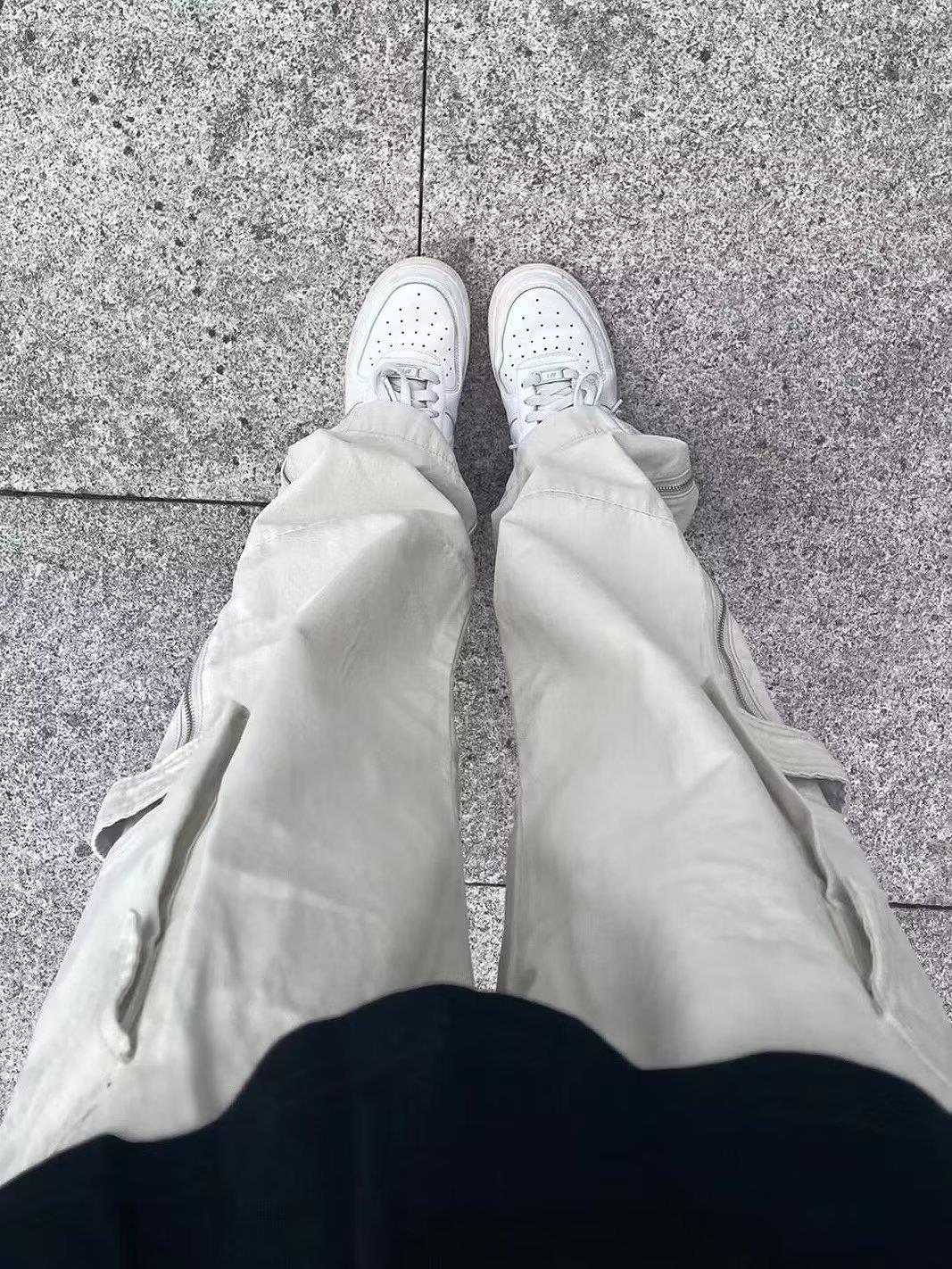 Big Pocket Straight Cargo Pants - INTOHYPEZONE