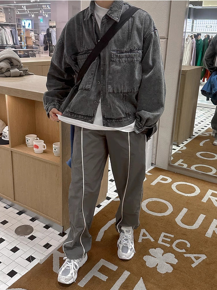 Washed Denim Jacket - INTOHYPEZONE