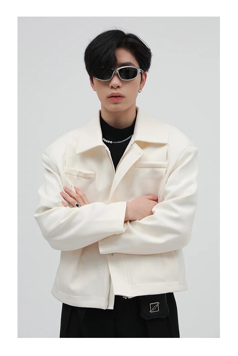 Minimalist Zip-Up Jacket - INTOHYPEZONE