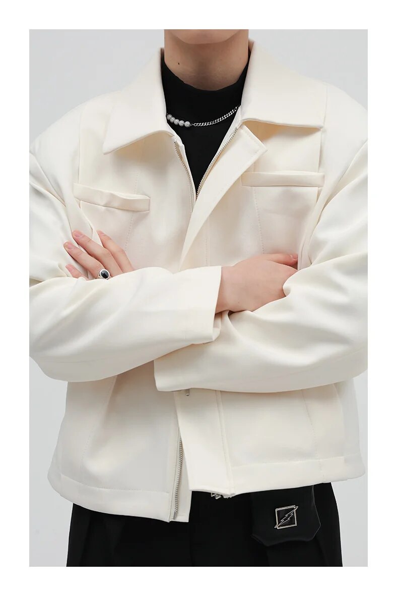 Minimalist Zip-Up Jacket - INTOHYPEZONE