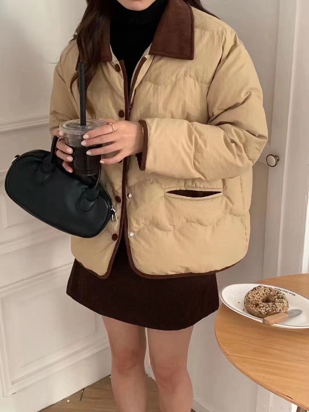 Cotton Padded Quilted Jacket - INTOHYPEZONE