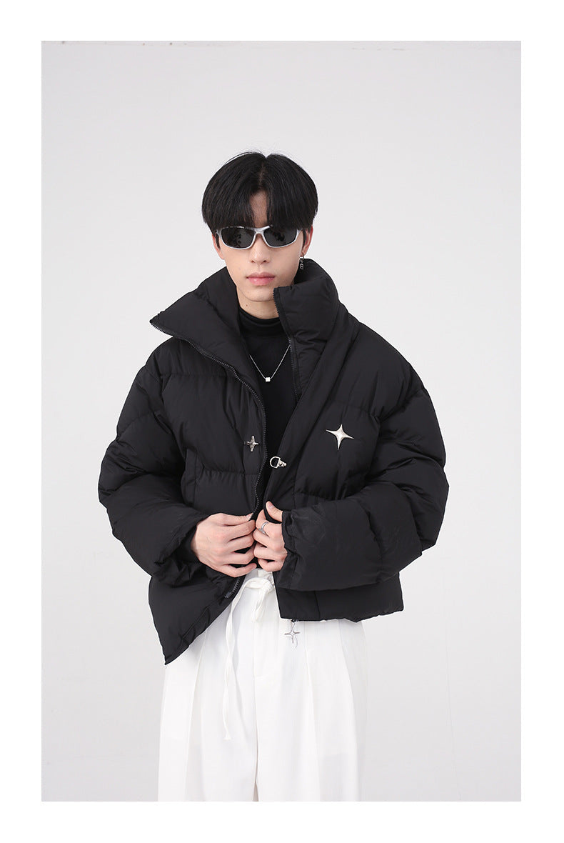 Thick High Neck Padded Jacket - INTOHYPEZONE