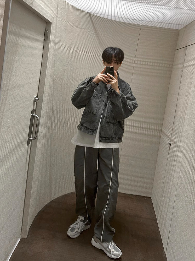 Washed Denim Jacket - INTOHYPEZONE