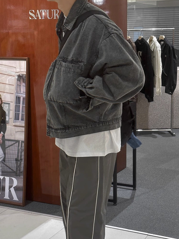 Washed Denim Jacket - INTOHYPEZONE