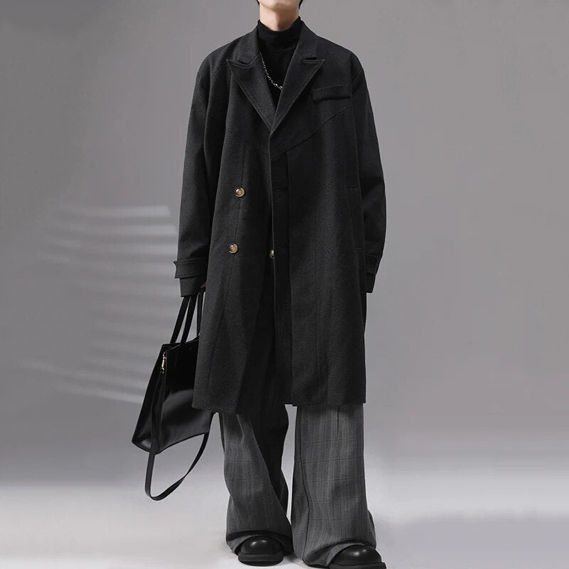 Versatile Length Wool Long Overcoat - INTOHYPEZONE