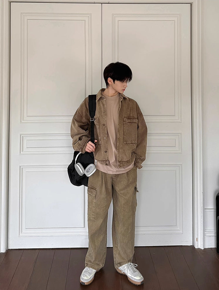 Washed Denim Jacket - INTOHYPEZONE