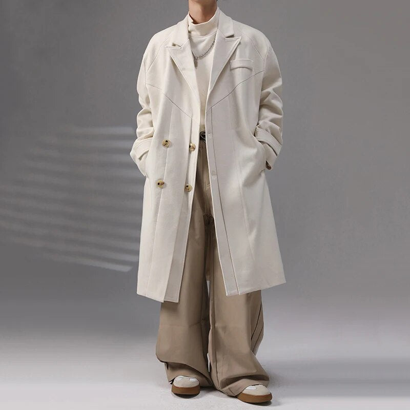 Versatile Length Wool Long Overcoat - INTOHYPEZONE