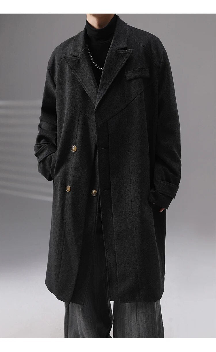 Versatile Length Wool Long Overcoat - INTOHYPEZONE