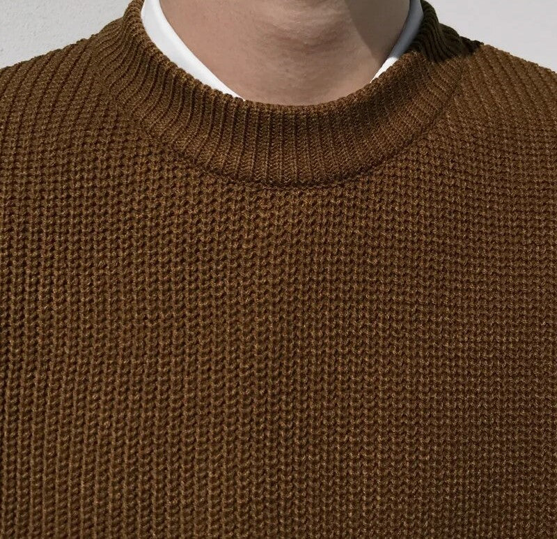 Sleeveless Round Neck Knitted Vest - INTOHYPEZONE