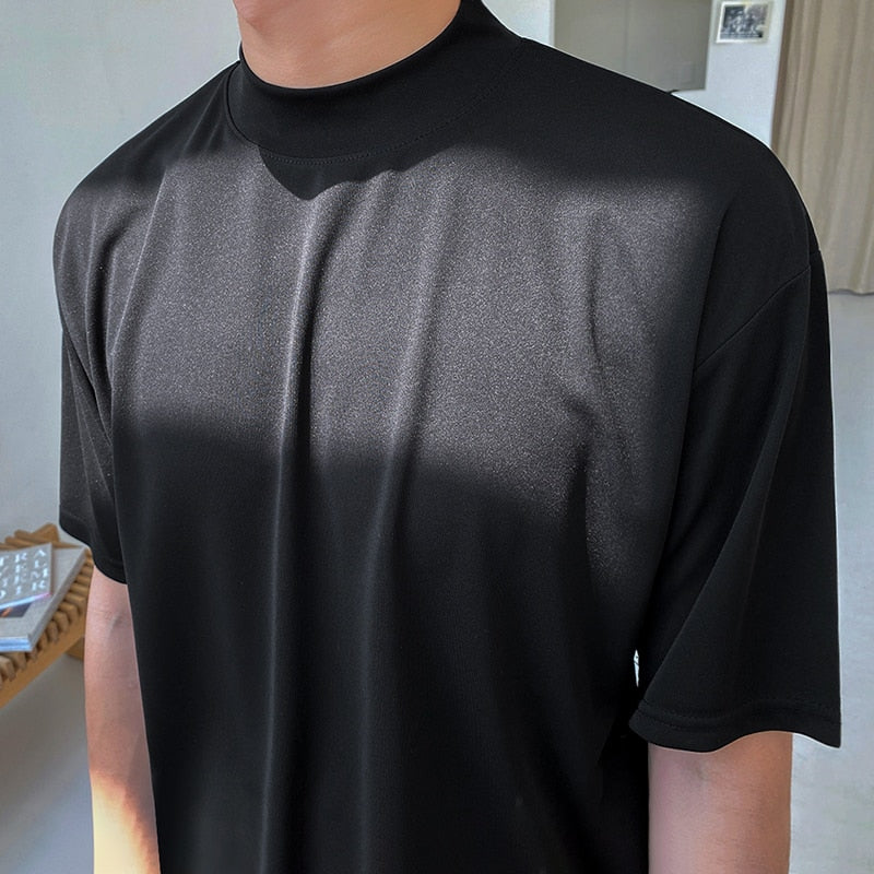 MOCK NECK TEE - INTOHYPEZONE