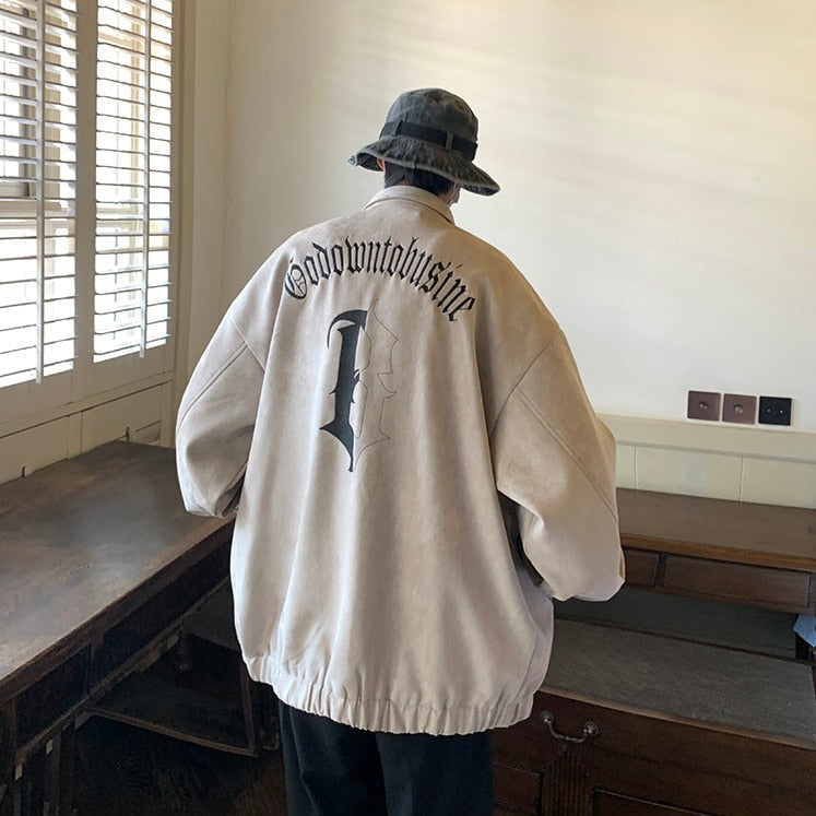 EMBROIDED SUEDE JACKET - INTOHYPEZONE