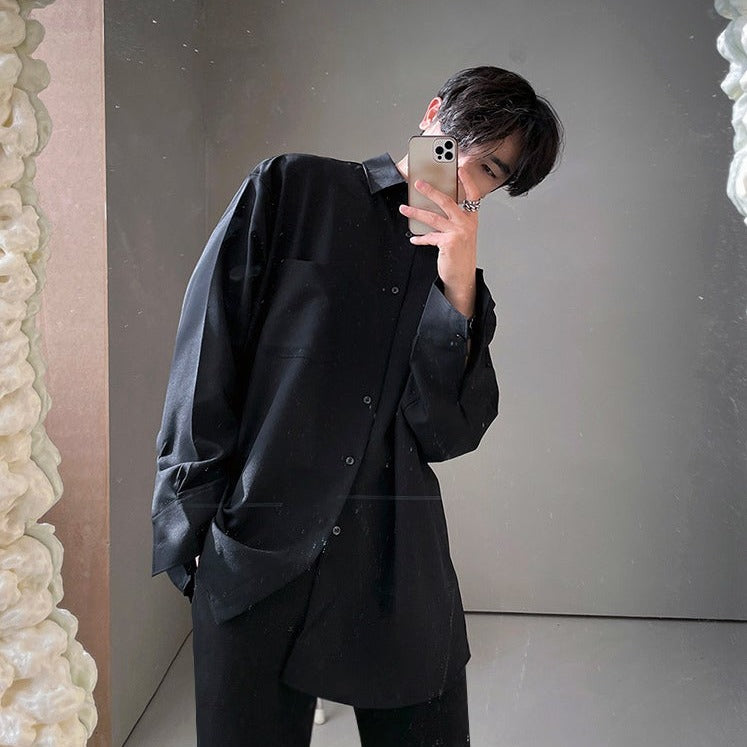 ICE SILK CASUAL SHIRT - INTOHYPEZONE