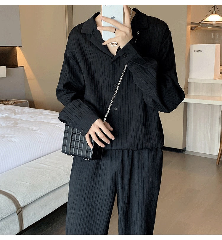 CASUAL LONG SLEEVED SET - INTOHYPEZONE