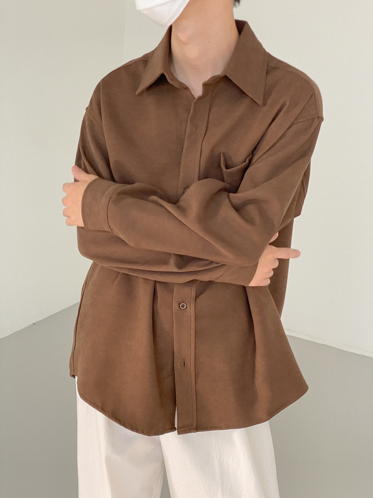 BUTTONED-UP COTTON SHIRT - INTOHYPEZONE