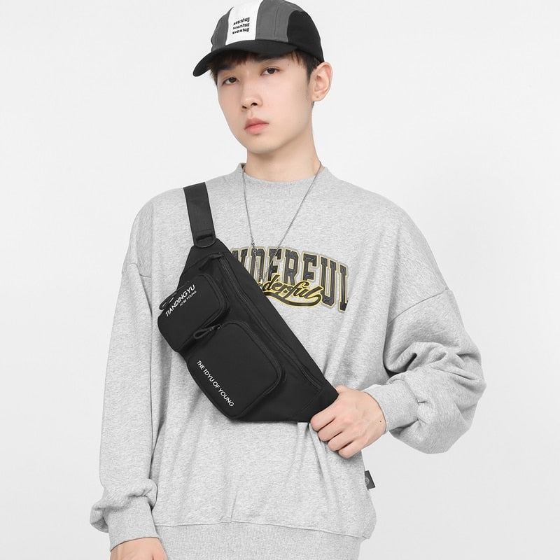 NYLON CROSSBODY BAG - INTOHYPEZONE