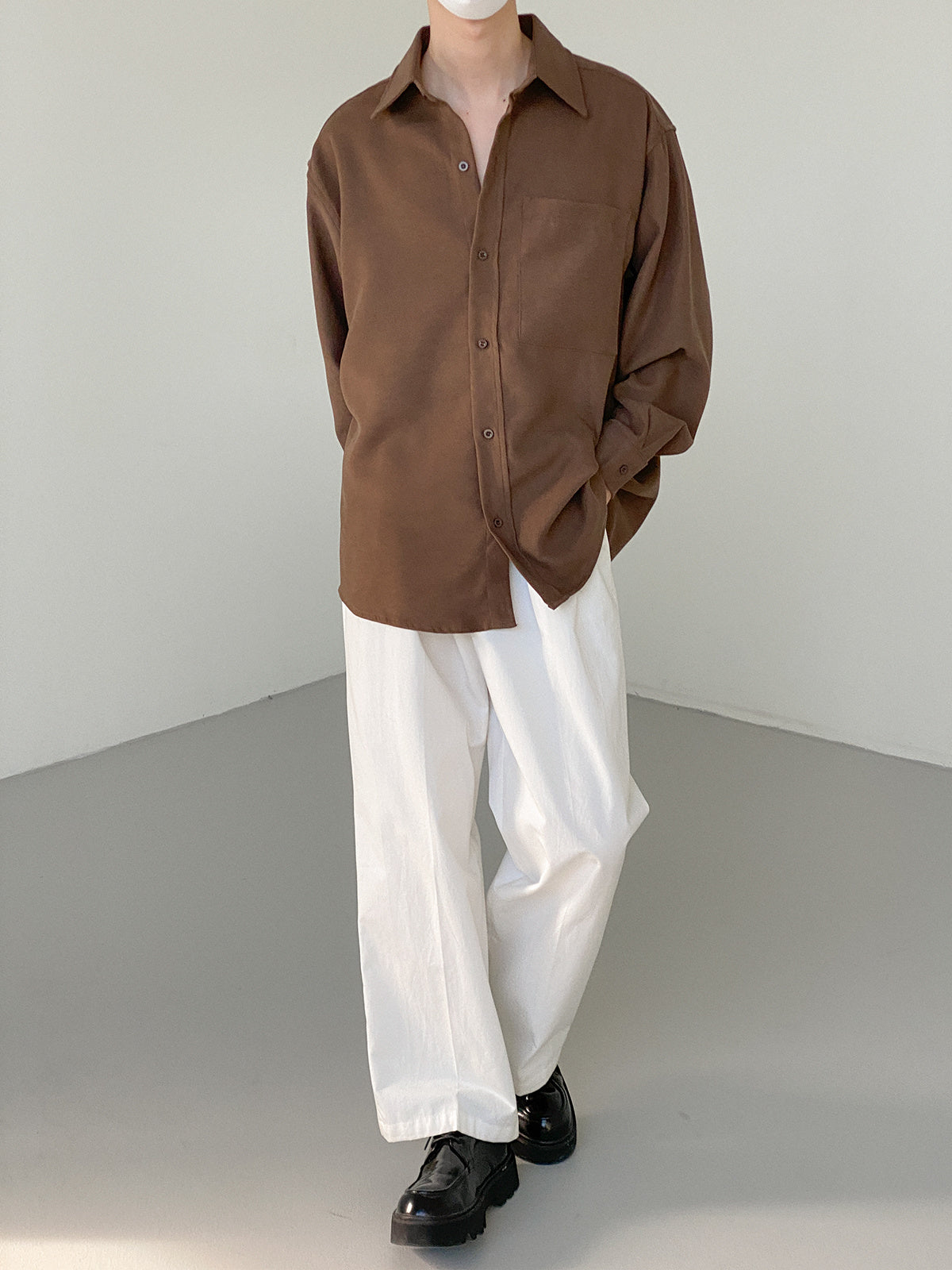 BUTTONED-UP COTTON SHIRT - INTOHYPEZONE