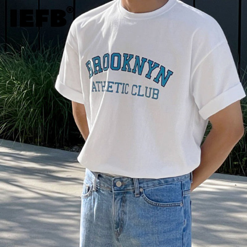 Loose fit round neck T-shirt : loose fit IHZ Summer