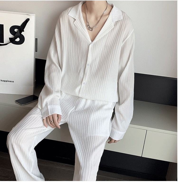 CASUAL LONG SLEEVED SET - INTOHYPEZONE