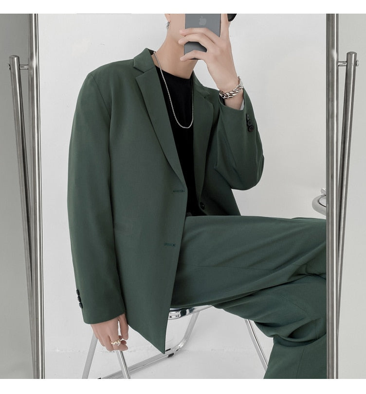 LIGHTWEIGHT TWO PIECE SUIT - INTOHYPEZONE