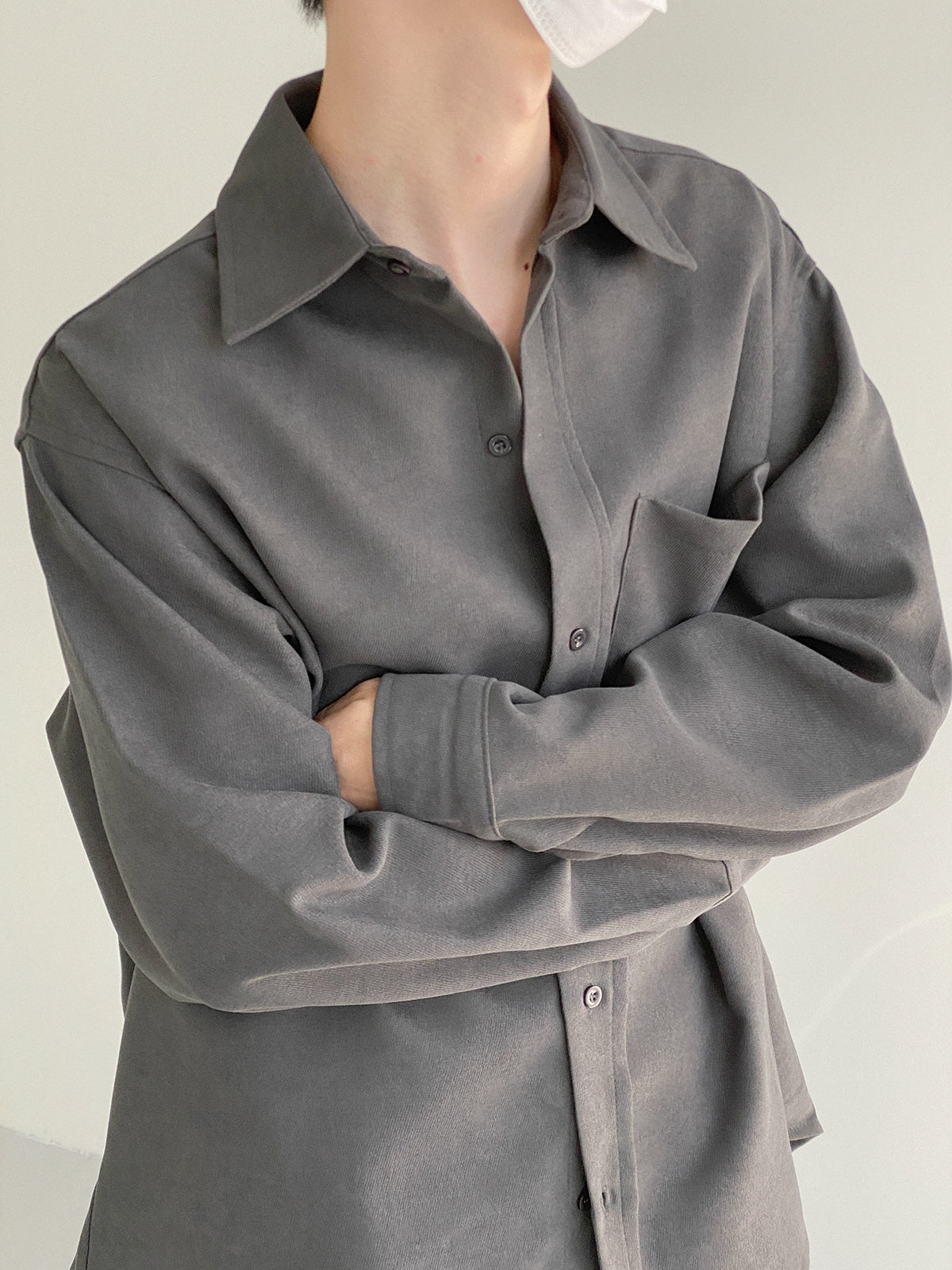 BUTTONED-UP COTTON SHIRT - INTOHYPEZONE
