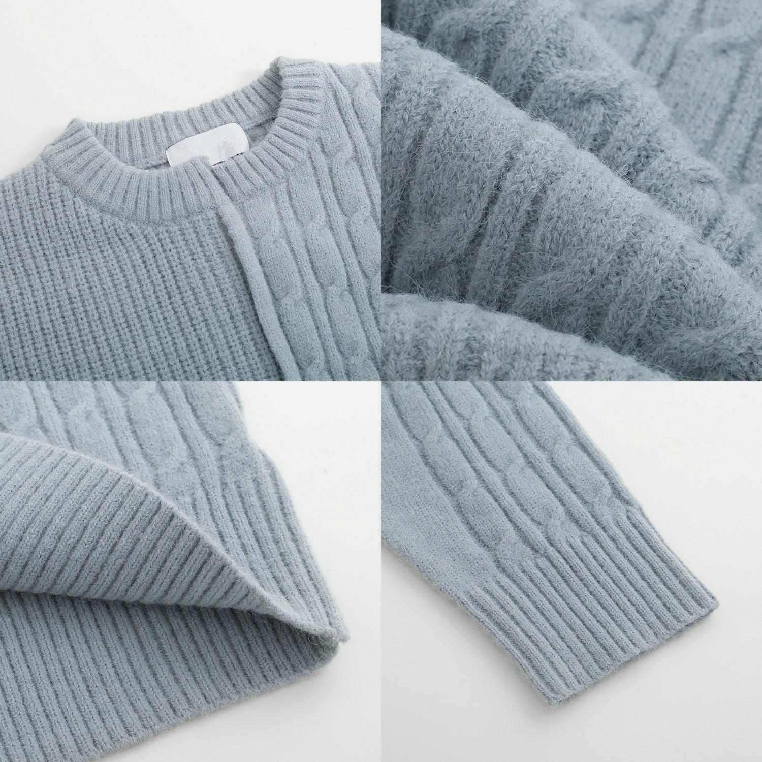 IRREGULAR KNITTED SWEATER - INTOHYPEZONE
