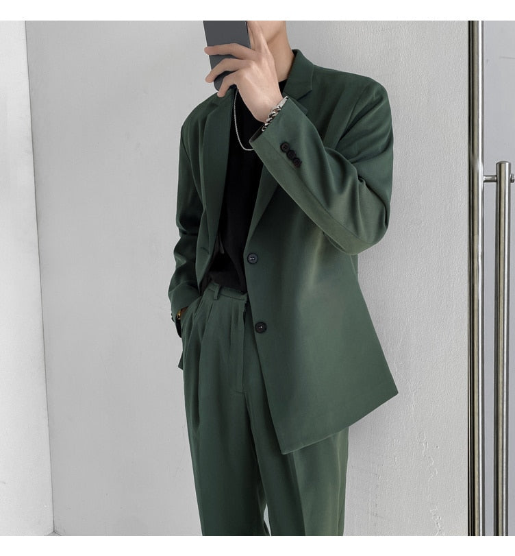 LIGHTWEIGHT TWO PIECE SUIT - INTOHYPEZONE