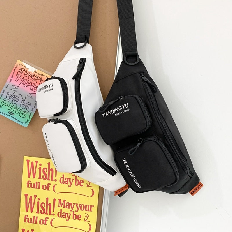 NYLON CROSSBODY BAG - INTOHYPEZONE