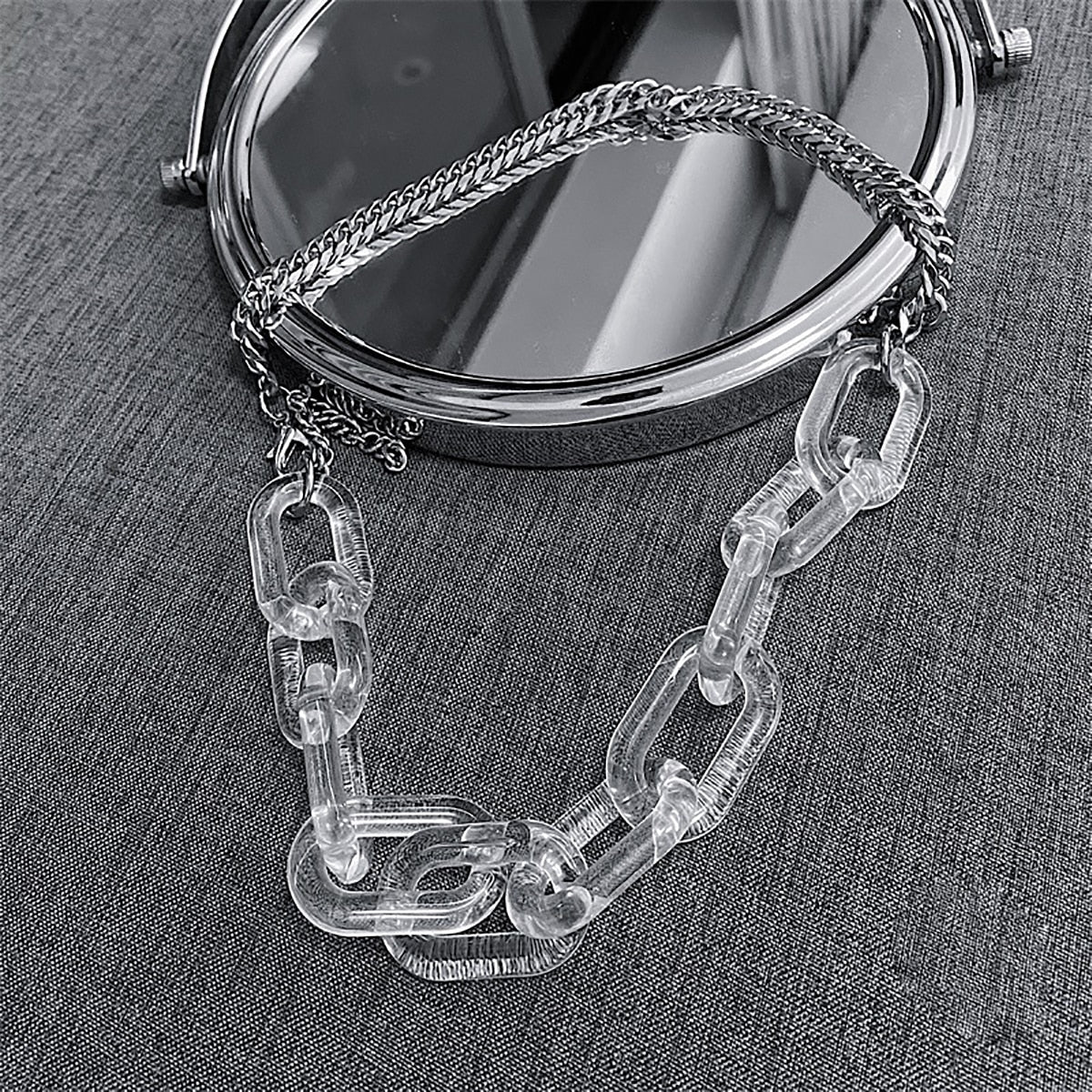 ACRYLICK CHOKER NECKLACE