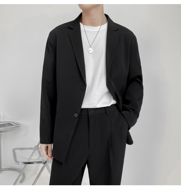LIGHTWEIGHT TWO PIECE SUIT - INTOHYPEZONE