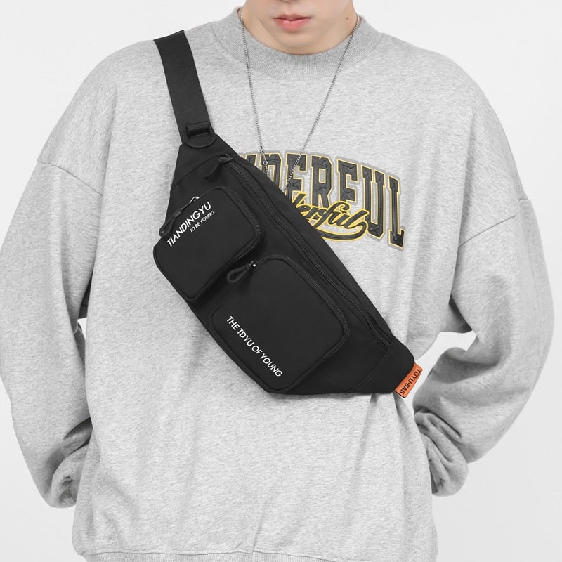NYLON CROSSBODY BAG - INTOHYPEZONE