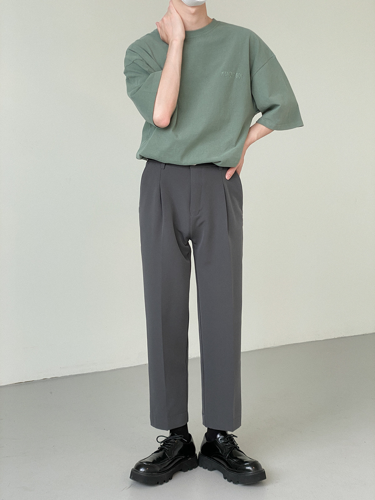 CROPPED SUIT PANTS - INTOHYPEZONE