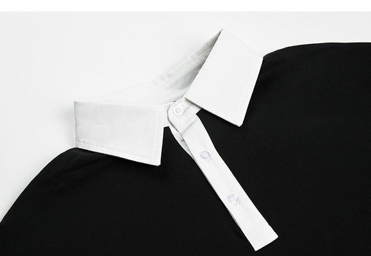 TURN DOWN COLLAR SWEATER - INTOHYPEZONE