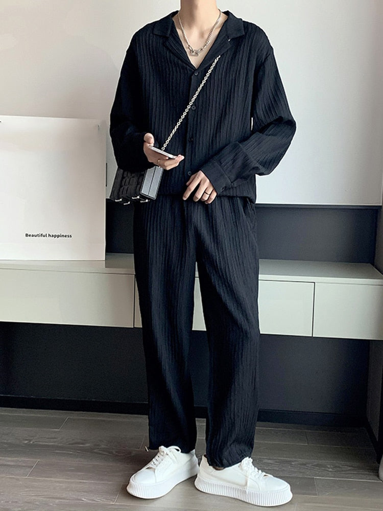 CASUAL LONG SLEEVED SET - INTOHYPEZONE