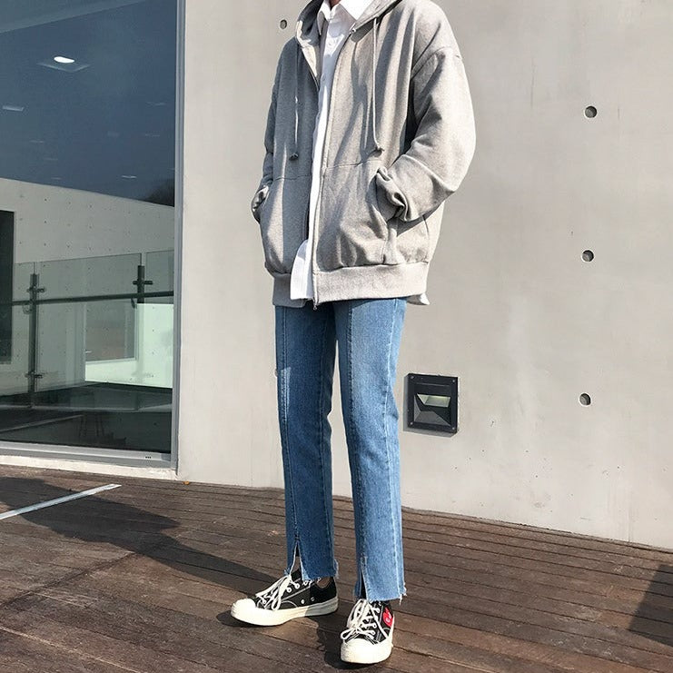 COTTON ZIP UP HOODIE - INTOHYPEZONE