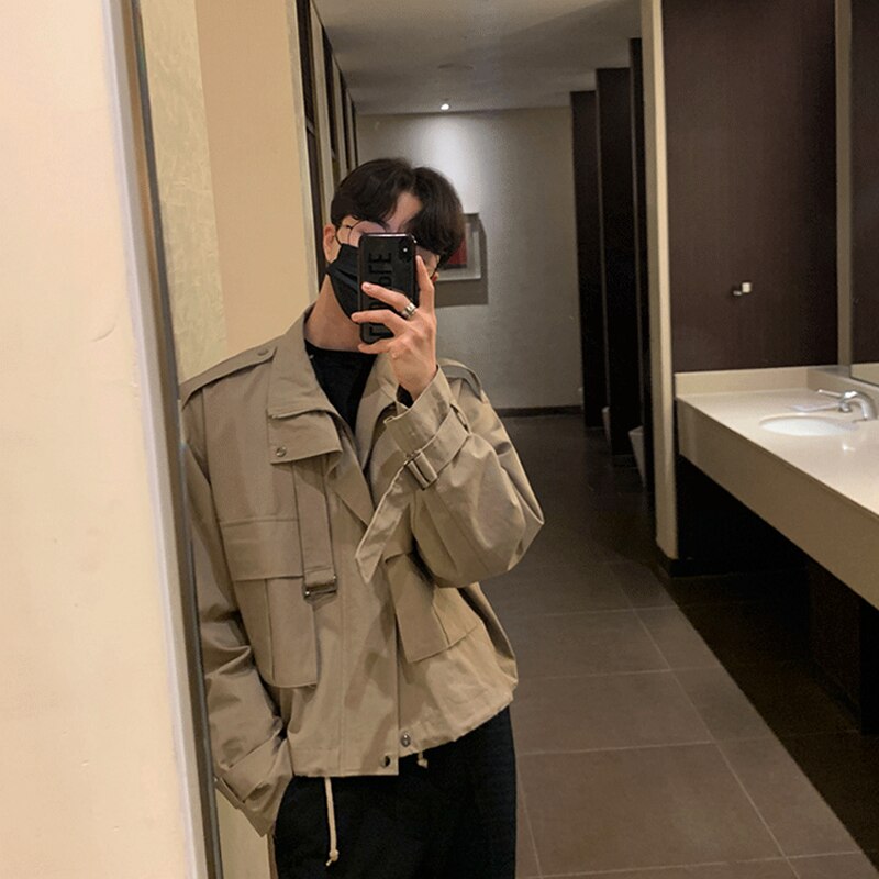 Retro Cargo Jacket - Tooling Jacket for Men