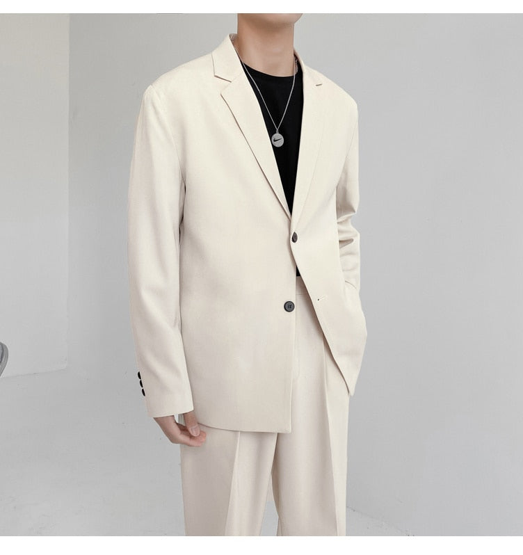 LIGHTWEIGHT TWO PIECE SUIT - INTOHYPEZONE