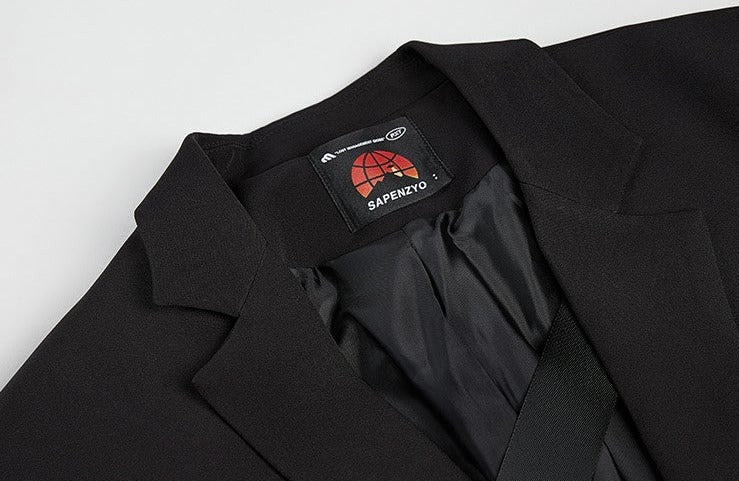 CROSS SHOULDER STRAP BLAZER - INTOHYPEZONE