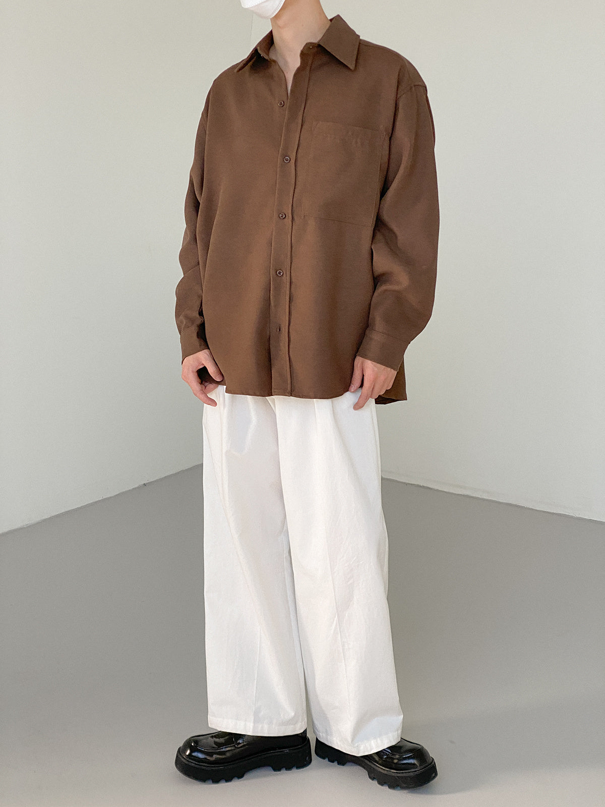 BUTTONED-UP COTTON SHIRT - INTOHYPEZONE