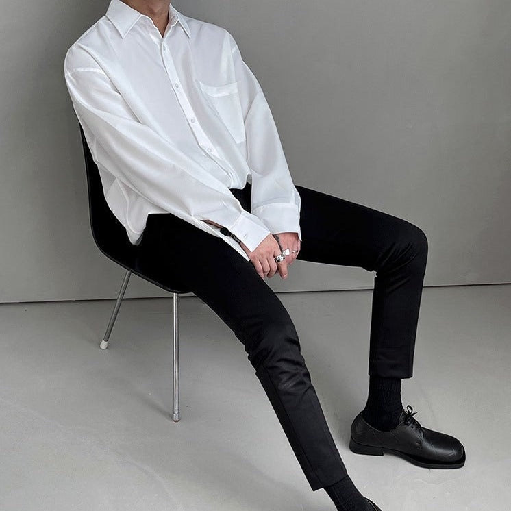 ICE SILK CASUAL SHIRT - INTOHYPEZONE