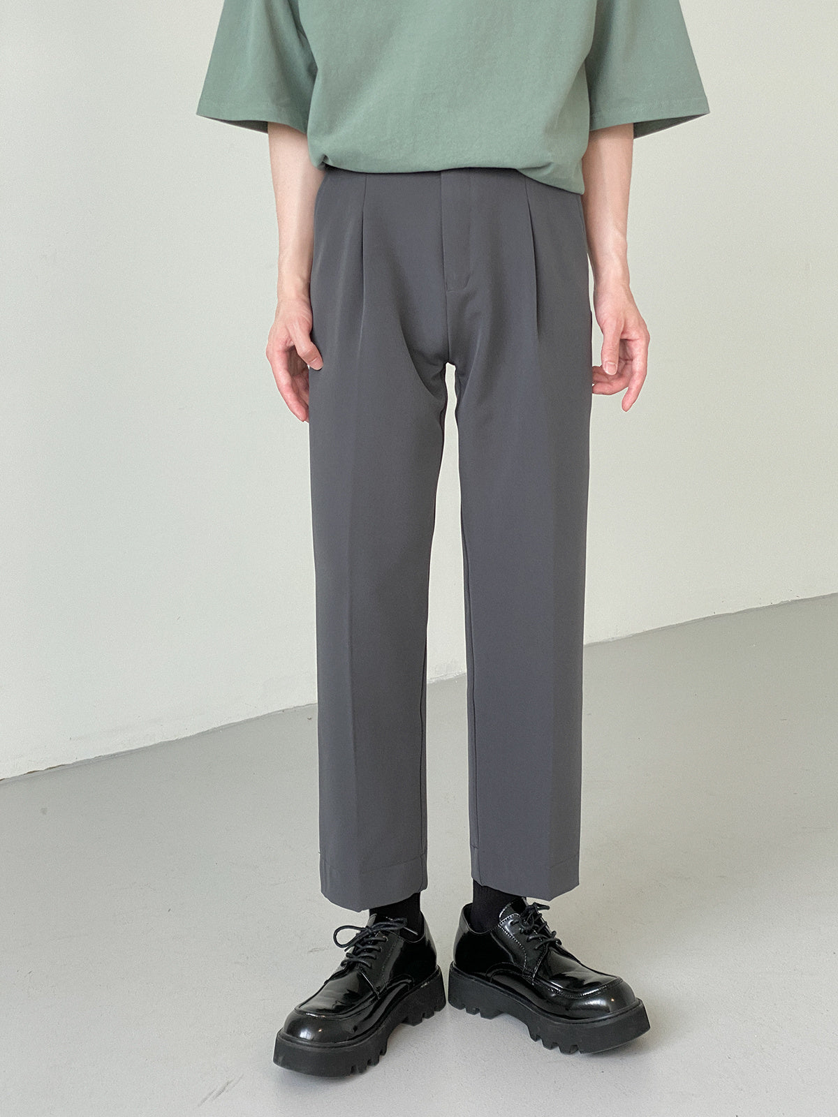 CROPPED SUIT PANTS - INTOHYPEZONE