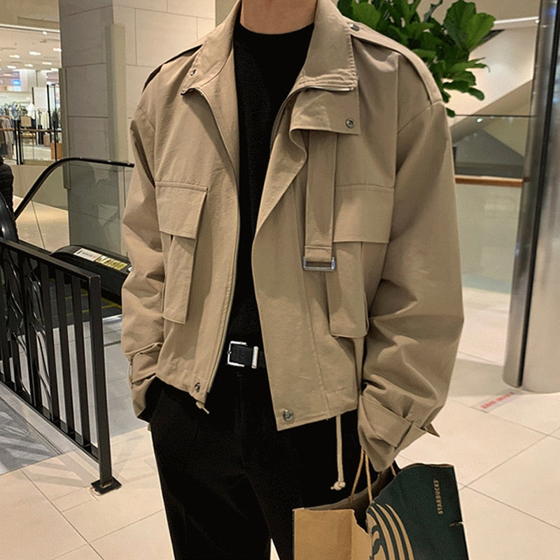 Retro Cargo Jacket - Tooling Jacket for Men