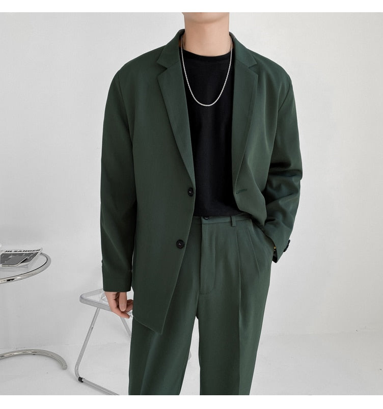 LIGHTWEIGHT TWO PIECE SUIT - INTOHYPEZONE