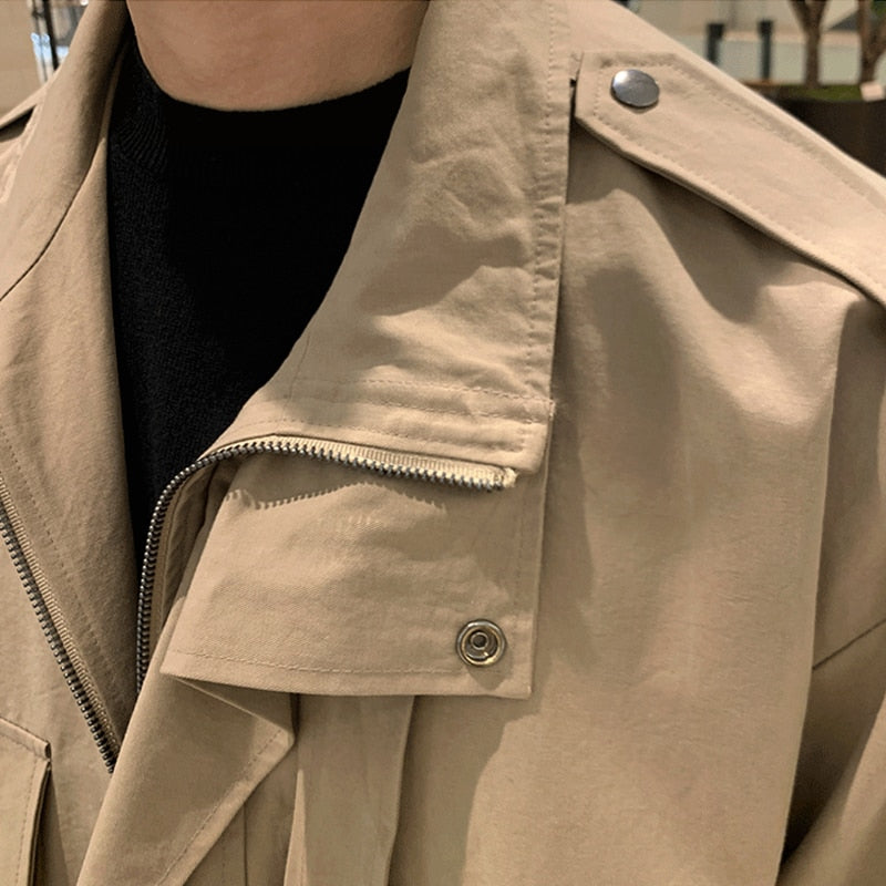 Retro Cargo Jacket - Tooling Jacket for Men