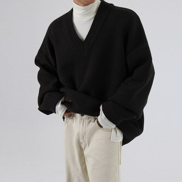 OVERSIZE KNITTED SWEATER - INTOHYPEZONE