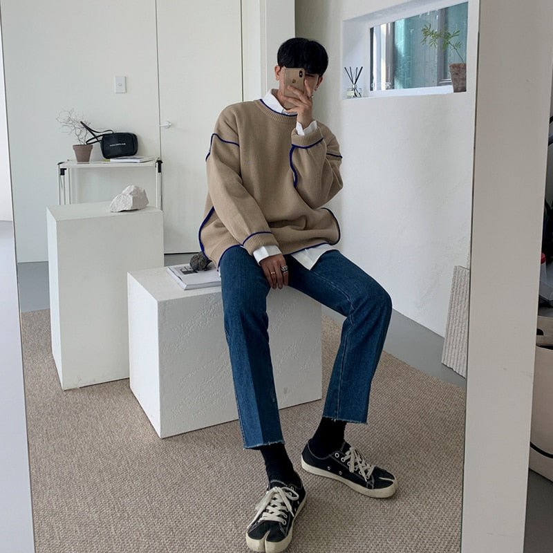 OVERSIZE KNITTED SWEATER - INTOHYPEZONE