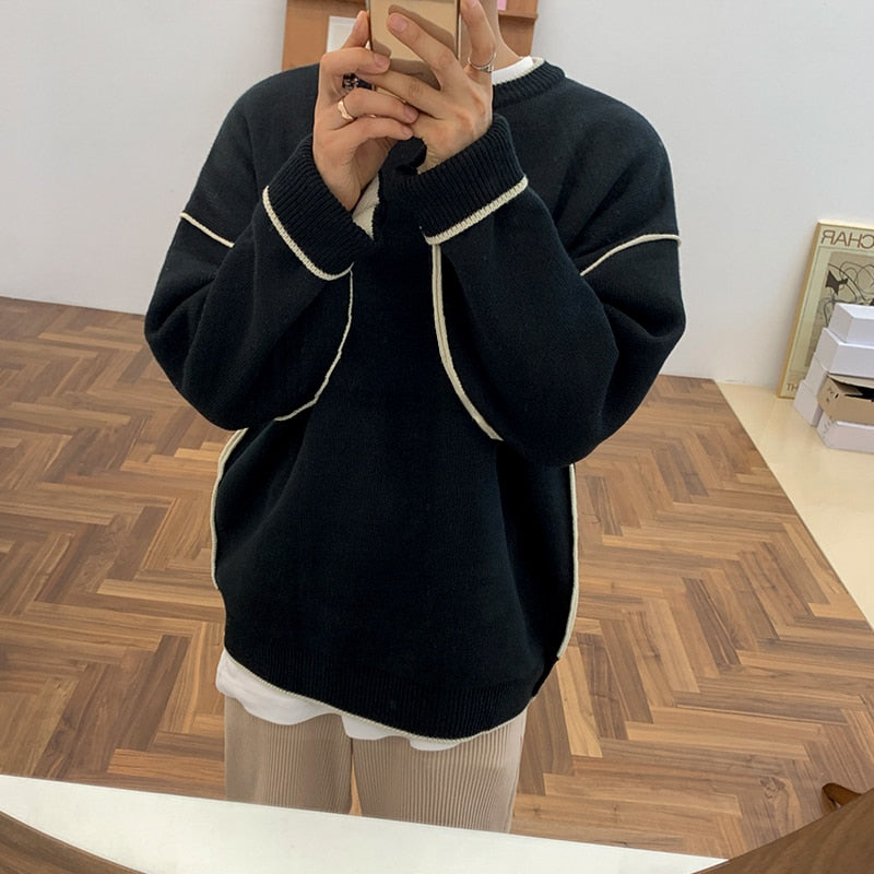 OVERSIZE KNITTED SWEATER - INTOHYPEZONE