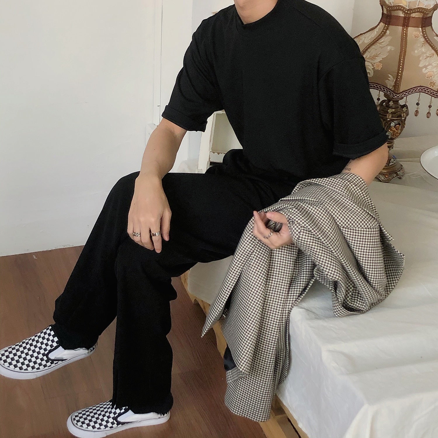 SOLID COLOR TURTLENECK TEE - INTOHYPEZONE