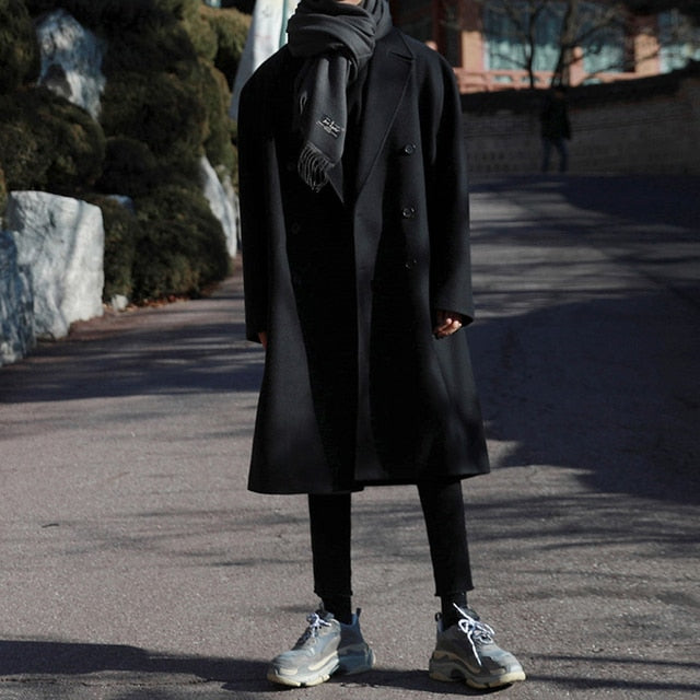 WOOLEN WINTER TRENCH COAT - INTOHYPEZONE