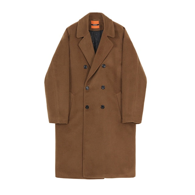 WOOLEN WINTER TRENCH COAT - INTOHYPEZONE
